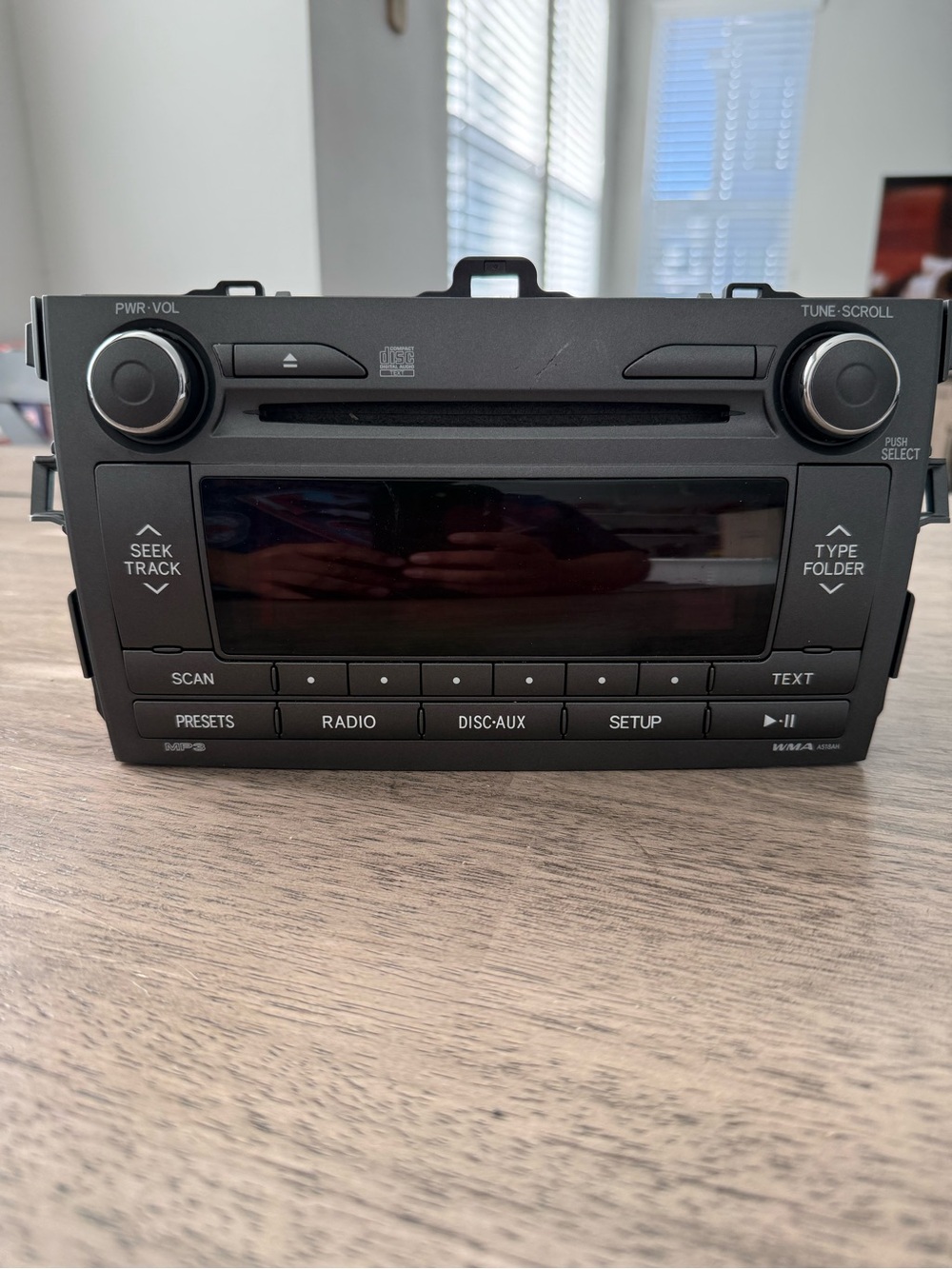 OEM 09-13 Toyota Corolla Am/Fm CD MP3 Radio Player Model #86120-02D20 Tested